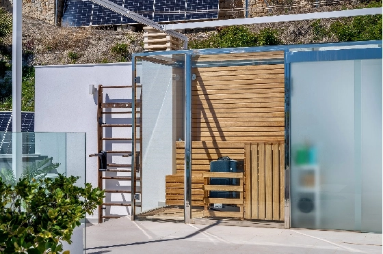 Villa in Moraira zu verkaufen, Espace de vie 370 m², Baujahr 2022, Klimaanlage, Terrain 813 m², 4 Chambres &agrave; coucher, 4 Badezimmer, Pool, ref.: AM-12683DR-24