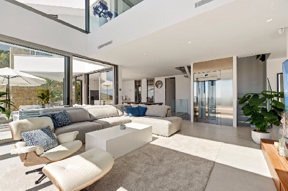 Villa in Moraira zu verkaufen, Espace de vie 370 m², Baujahr 2022, Klimaanlage, Terrain 813 m², 4 Chambres &agrave; coucher, 4 Badezimmer, Pool, ref.: AM-12683DR-26