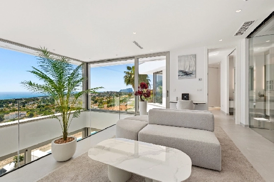 Villa in Moraira zu verkaufen, Espace de vie 370 m², Baujahr 2022, Klimaanlage, Terrain 813 m², 4 Chambres &agrave; coucher, 4 Badezimmer, Pool, ref.: AM-12683DR-33
