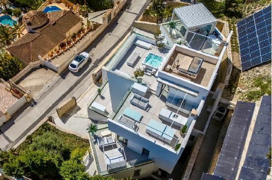 Villa in Moraira zu verkaufen, Espace de vie 370 m², Baujahr 2022, Klimaanlage, Terrain 813 m², 4 Chambres &agrave; coucher, 4 Badezimmer, Pool, ref.: AM-12683DR-44