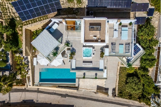 Villa in Moraira zu verkaufen, Espace de vie 370 m², Baujahr 2022, Klimaanlage, Terrain 813 m², 4 Chambres &agrave; coucher, 4 Badezimmer, Pool, ref.: AM-12683DR-45
