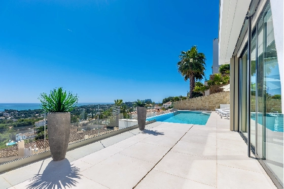 Villa in Moraira zu verkaufen, Espace de vie 370 m², Baujahr 2022, Klimaanlage, Terrain 813 m², 4 Chambres &agrave; coucher, 4 Badezimmer, Pool, ref.: AM-12683DR-9