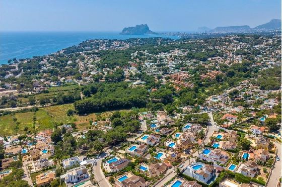 Villa in Moraira zu verkaufen, Espace de vie 290 m², Baujahr 2003, + Ofen, Klimaanlage, Terrain 847 m², 3 Chambres &agrave; coucher, 3 Badezimmer, Pool, ref.: AM-12692DR-9