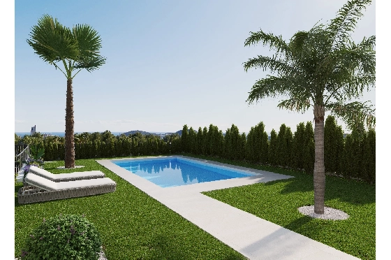 Villa in Finestrat zu verkaufen, Espace de vie 157 m², Terrain 517 m², 3 Chambres &agrave; coucher, 3 Badezimmer, Pool, ref.: CPS-ESPH995-3