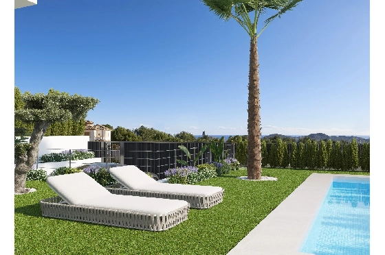 Villa in Finestrat zu verkaufen, Espace de vie 157 m², Terrain 517 m², 3 Chambres &agrave; coucher, 3 Badezimmer, Pool, ref.: CPS-ESPH995-4