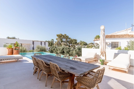 Villa in Moraira zu verkaufen, Espace de vie 347 m², Baujahr 2025, Klimaanlage, Terrain 852 m², 4 Chambres &agrave; coucher, 5 Badezimmer, Pool, ref.: AM-12704DA-1