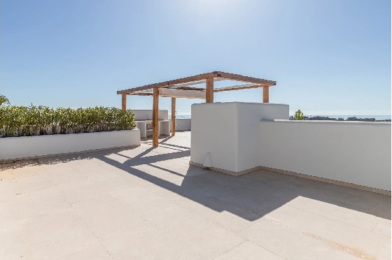 Villa in Moraira zu verkaufen, Espace de vie 347 m², Baujahr 2025, Klimaanlage, Terrain 852 m², 4 Chambres &agrave; coucher, 5 Badezimmer, Pool, ref.: AM-12704DA-10