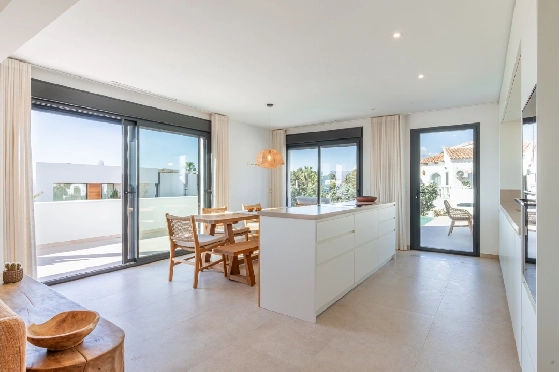 Villa in Moraira zu verkaufen, Espace de vie 347 m², Baujahr 2025, Klimaanlage, Terrain 852 m², 4 Chambres &agrave; coucher, 5 Badezimmer, Pool, ref.: AM-12704DA-24