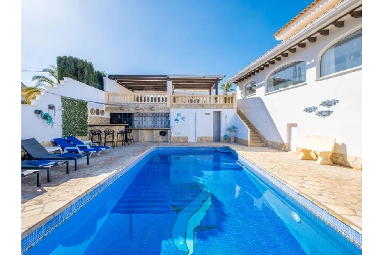Villa in Benissa(La Fustera) zu verkaufen, Espace de vie 284 m², + Fussbodenheizung, Klimaanlage, Terrain 1143 m², 5 Chambres &agrave; coucher, 4 Badezimmer, Pool, ref.: CPS-EXCLBEN849-3