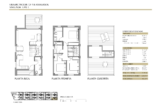 Eck-Reihenhaus in Els Poblets zu verkaufen, Espace de vie 92 m², Terrain 43 m², 3 Chambres &agrave; coucher, 2 Badezimmer, ref.: IV-SV1-8