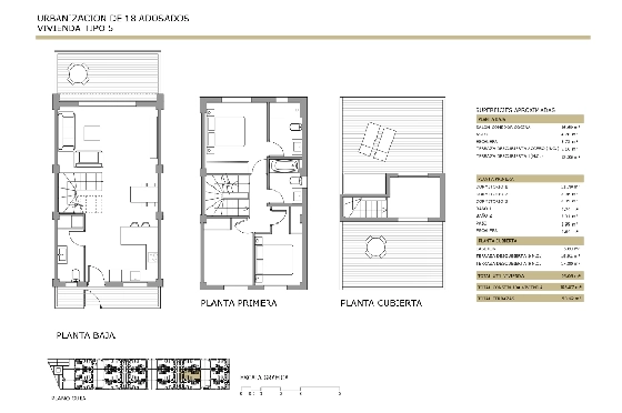 Reihenhaus-Mitte in Els Poblets zu verkaufen, Espace de vie 95 m², Terrain 53 m², 3 Chambres &agrave; coucher, 2 Badezimmer, ref.: IV-SV5-8