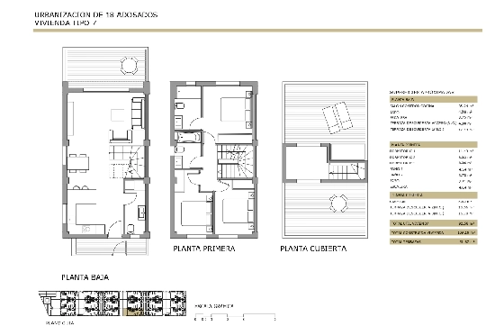 Eck-Reihenhaus in Els Poblets zu verkaufen, Espace de vie 93 m², Terrain 52 m², 3 Chambres &agrave; coucher, 2 Badezimmer, ref.: IV-SV7-8