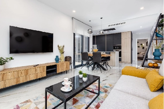 Erdgeschoss Apartment in Ciudad Quesada zu verkaufen, Espace de vie 116 m², Zustand Erstbezug, Klimaanlage, 2 Chambres &agrave; coucher, 2 Badezimmer, Pool, ref.: HA-CQN-120-A01-3