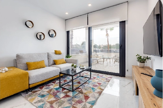 Erdgeschoss Apartment in Ciudad Quesada zu verkaufen, Espace de vie 116 m², Zustand Erstbezug, Klimaanlage, 2 Chambres &agrave; coucher, 2 Badezimmer, Pool, ref.: HA-CQN-120-A01-5