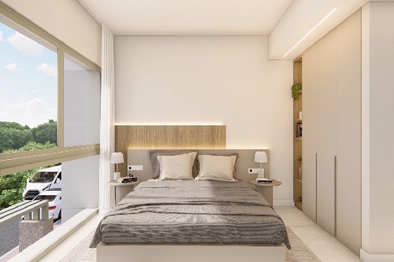 Etagen Apartment in Los Alcazares zu verkaufen, Espace de vie 100 m², Zustand Erstbezug, Klimaanlage, 3 Chambres &agrave; coucher, 2 Badezimmer, Pool, ref.: HA-LAN-480-A03-17