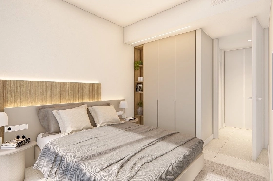 Etagen Apartment in Los Alcazares zu verkaufen, Espace de vie 100 m², Zustand Erstbezug, Klimaanlage, 3 Chambres &agrave; coucher, 2 Badezimmer, Pool, ref.: HA-LAN-480-A03-18