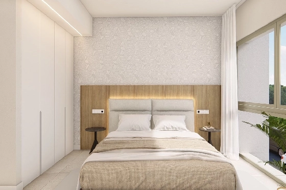 Etagen Apartment in Los Alcazares zu verkaufen, Espace de vie 100 m², Zustand Erstbezug, Klimaanlage, 3 Chambres &agrave; coucher, 2 Badezimmer, Pool, ref.: HA-LAN-480-A03-22