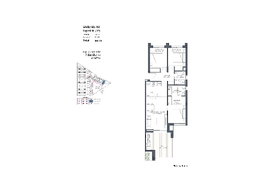 Etagen Apartment in Los Alcazares zu verkaufen, Espace de vie 100 m², Zustand Erstbezug, Klimaanlage, 3 Chambres &agrave; coucher, 2 Badezimmer, Pool, ref.: HA-LAN-480-A03-27