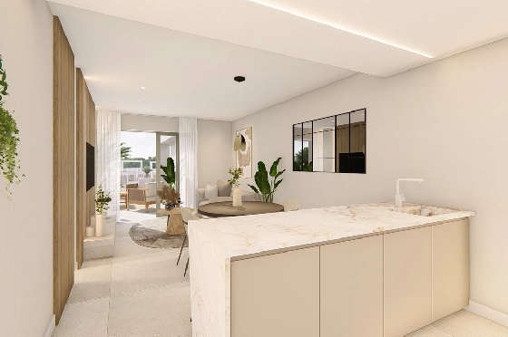 Penthouse Apartment in Los Alcazares zu verkaufen, Espace de vie 150 m², Zustand Erstbezug, Klimaanlage, 2 Chambres &agrave; coucher, 2 Badezimmer, Pool, ref.: HA-LAN-480-A02-11