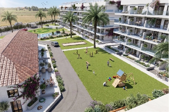 Penthouse Apartment in Guardamar del Segura zu verkaufen, Espace de vie 182 m², Zustand Erstbezug, 3 Chambres &agrave; coucher, 2 Badezimmer, Pool, ref.: HA-GUN-439-A04-2