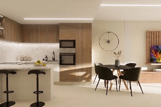 Penthouse Apartment in Guardamar del Segura zu verkaufen, Espace de vie 182 m², Zustand Erstbezug, 3 Chambres &agrave; coucher, 2 Badezimmer, Pool, ref.: HA-GUN-439-A04-7