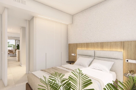 Penthouse Apartment in Los Alcazares zu verkaufen, Espace de vie 177 m², Zustand Erstbezug, Klimaanlage, 3 Chambres &agrave; coucher, 2 Badezimmer, Pool, ref.: HA-LAN-480-A04-21