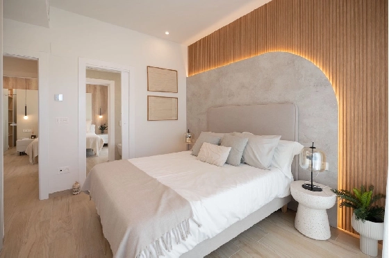 Eck-Reihenhaus in Los Alcazares zu verkaufen, Espace de vie 146 m², Zustand Erstbezug, Klimaanlage, Terrain 177 m², 3 Chambres &agrave; coucher, 2 Badezimmer, Pool, ref.: HA-LAN-480-Q01-16