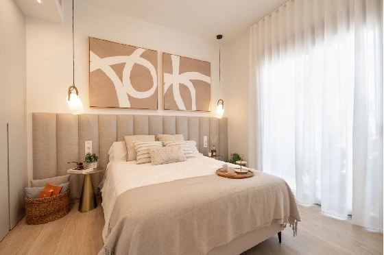 Eck-Reihenhaus in Los Alcazares zu verkaufen, Espace de vie 146 m², Zustand Erstbezug, Klimaanlage, Terrain 177 m², 3 Chambres &agrave; coucher, 2 Badezimmer, Pool, ref.: HA-LAN-480-Q01-19