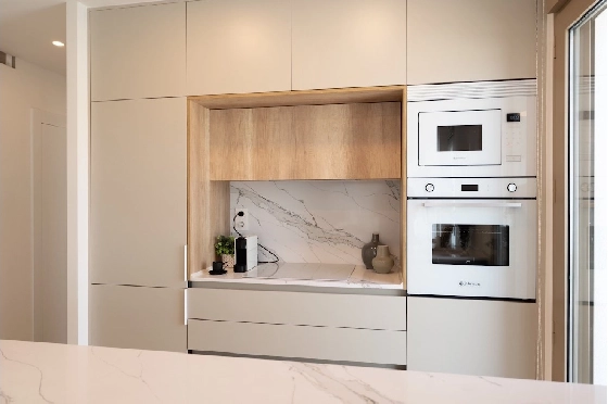 Eck-Reihenhaus in Los Alcazares zu verkaufen, Espace de vie 146 m², Zustand Erstbezug, Klimaanlage, Terrain 177 m², 3 Chambres &agrave; coucher, 2 Badezimmer, Pool, ref.: HA-LAN-480-Q01-8