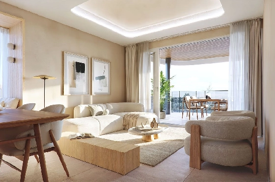 Etagen Apartment in Benijofar zu verkaufen, Espace de vie 103 m², Zustand Erstbezug, 3 Chambres &agrave; coucher, 2 Badezimmer, Pool, ref.: HA-BNN-319-A01-6