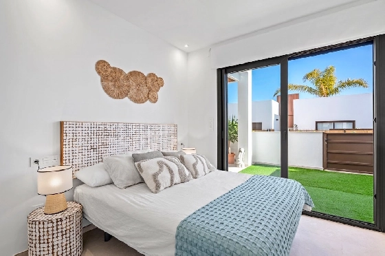 Penthouse Apartment in Los Alcazares zu verkaufen, Espace de vie 188 m², Zustand Erstbezug, 3 Chambres &agrave; coucher, 2 Badezimmer, Pool, ref.: HA-LAN-492-A02-11