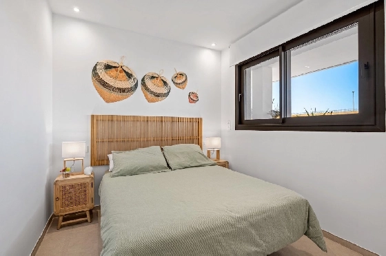 Penthouse Apartment in Los Alcazares zu verkaufen, Espace de vie 188 m², Zustand Erstbezug, 3 Chambres &agrave; coucher, 2 Badezimmer, Pool, ref.: HA-LAN-492-A02-15