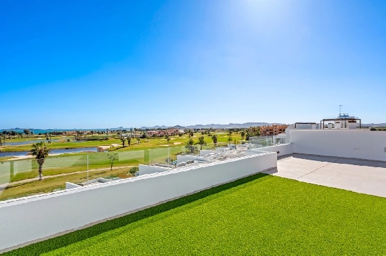 Penthouse Apartment in Los Alcazares zu verkaufen, Espace de vie 188 m², Zustand Erstbezug, 3 Chambres &agrave; coucher, 2 Badezimmer, Pool, ref.: HA-LAN-492-A02-18