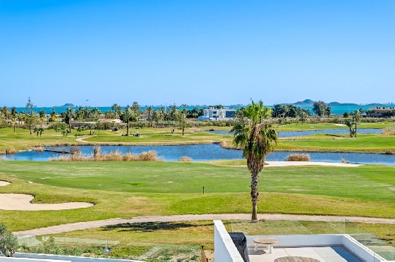 Penthouse Apartment in Los Alcazares zu verkaufen, Espace de vie 188 m², Zustand Erstbezug, 3 Chambres &agrave; coucher, 2 Badezimmer, Pool, ref.: HA-LAN-492-A02-19