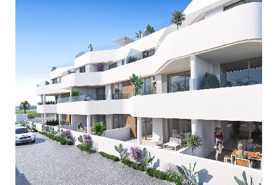 Penthouse Apartment in Los Alcazares zu verkaufen, Espace de vie 188 m², Zustand Erstbezug, 3 Chambres &agrave; coucher, 2 Badezimmer, Pool, ref.: HA-LAN-492-A02-3