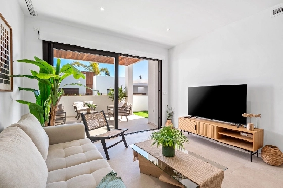 Penthouse Apartment in Los Alcazares zu verkaufen, Espace de vie 188 m², Zustand Erstbezug, 3 Chambres &agrave; coucher, 2 Badezimmer, Pool, ref.: HA-LAN-492-A02-7