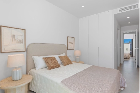 Villa in Los Alcazares zu verkaufen, Espace de vie 198 m², Zustand Erstbezug, Klimaanlage, Terrain 235 m², 3 Chambres &agrave; coucher, 2 Badezimmer, Pool, ref.: HA-LAN-501-E01-20
