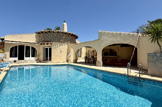 Villa in Pego - Monte Pego(Rafol) zu verkaufen, Espace de vie 259 m², Baujahr 1990, + Zentralheizung, Klimaanlage, Terrain 2400 m², 4 Chambres &agrave; coucher, 3 Badezimmer, Pool, ref.: JS-1026-2