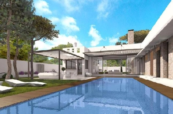 Villa in Moraira zu verkaufen, Espace de vie 286 m², 4 Chambres &agrave; coucher, ref.: LS-MO-0773-1