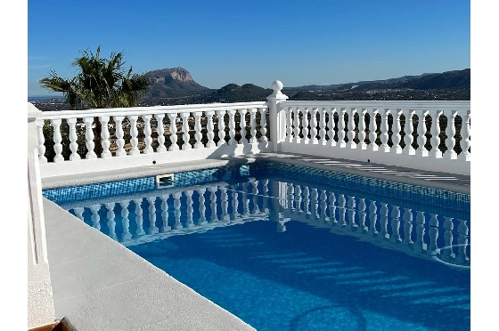 Villa in Sanet y Negrals(Montesano) zur Ferienvermietung, Espace de vie 157 m², Baujahr 1999, Klimaanlage, Terrain 892 m², 3 Chambres &agrave; coucher, 2 Badezimmer, Pool, ref.: S-0711-1