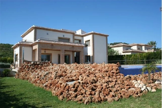 Villa in Javea zu verkaufen, Espace de vie 300 m², Baujahr 2010, Zustand neuwertig, + Zentralheizung, Klimaanlage, Terrain 1200 m², 5 Chambres &agrave; coucher, 4 Badezimmer, Pool, ref.: 2-0914-10