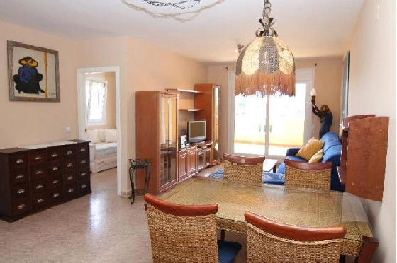 Apartment in Denia zur Ferienvermietung, Espace de vie 93 m², Baujahr 2002, 2 Chambres &agrave; coucher, 1 Badezimmer, Pool, ref.: V-0614-3