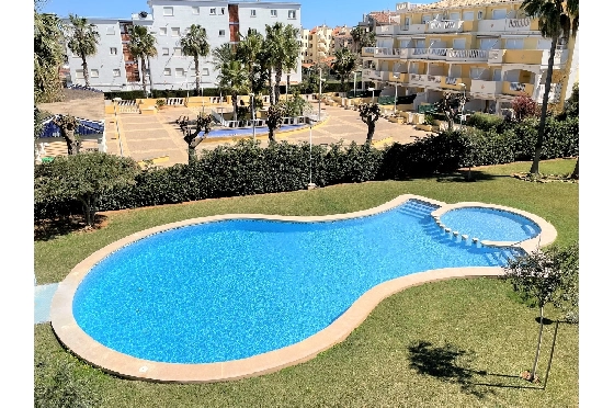 Apartment in Denia(Las Marinas) zur Ferienvermietung, Espace de vie 90 m², Baujahr 2003, Zustand gepflegt, + Zentralheizung, Klimaanlage, 1 Chambres &agrave; coucher, 1 Badezimmer, Pool, ref.: T-0318-2